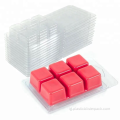 6 Uji Clear Wax gbazee akpụzi Plastic Box